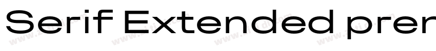 Serif Extended premi字体转换